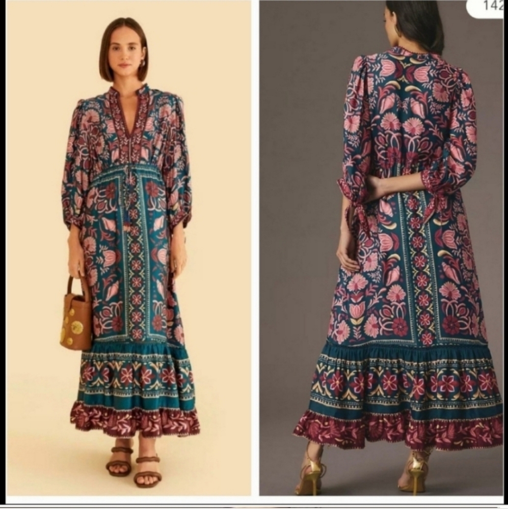 Farm Rio Seashell Maxidress - Picture 2 of 7